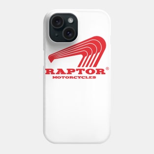 Raptor Motorcycles - Red Phone Case