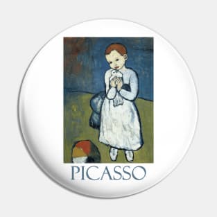 Child with a Dove by Pablo Picasso Pin