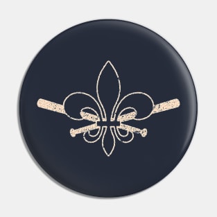 Fleur de Bat Pin