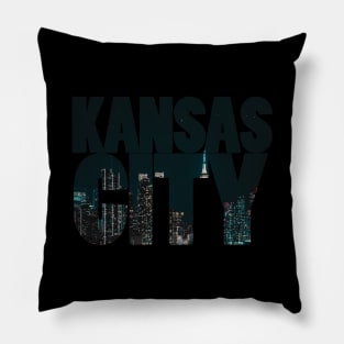 kansas city nigth Pillow