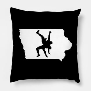 Iowa Wrestling Pillow