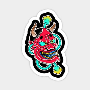 Funky Hannya Magnet