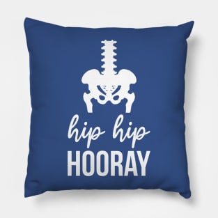 hiphip hooray Pillow