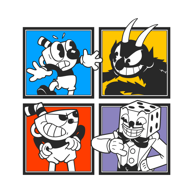 Cuphead Characters by gamergeek