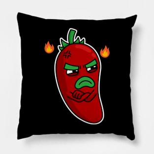 Angry Chili Pillow