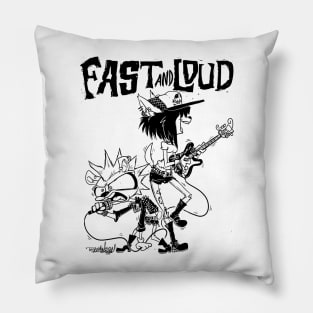 Fast and Loud Pillow