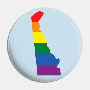 Delaware Pride Shirt Pin