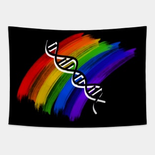 Rainbow DNA Tapestry