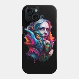 tattoo design Phone Case