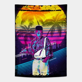 Fresh Prince retro art Tapestry