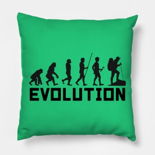 Evolution of a hiker Pillow