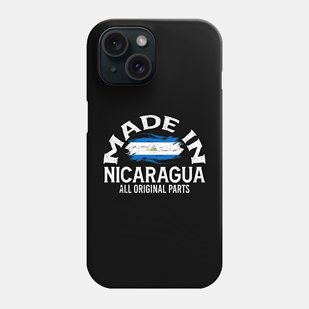 Born in Nicaragua Phone Case by JayD World