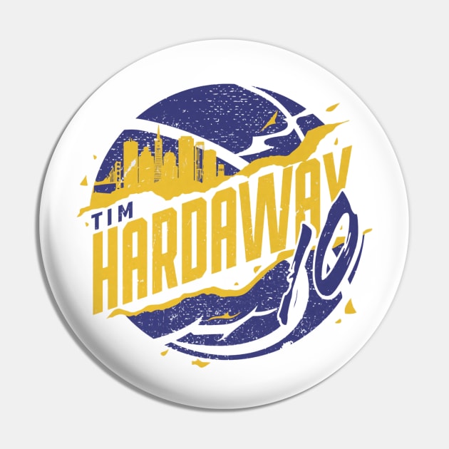 Tim Hardaway Golden State Skyball Pin by TodosRigatSot