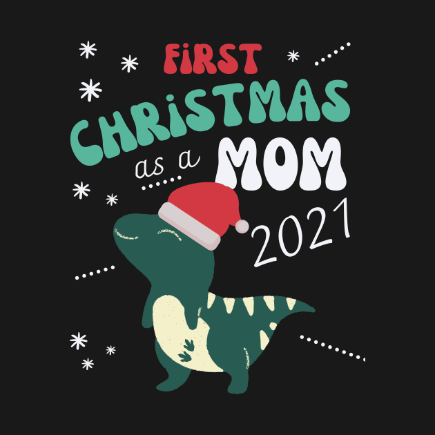 Cute baby announcement design for christmas by the christmas shop