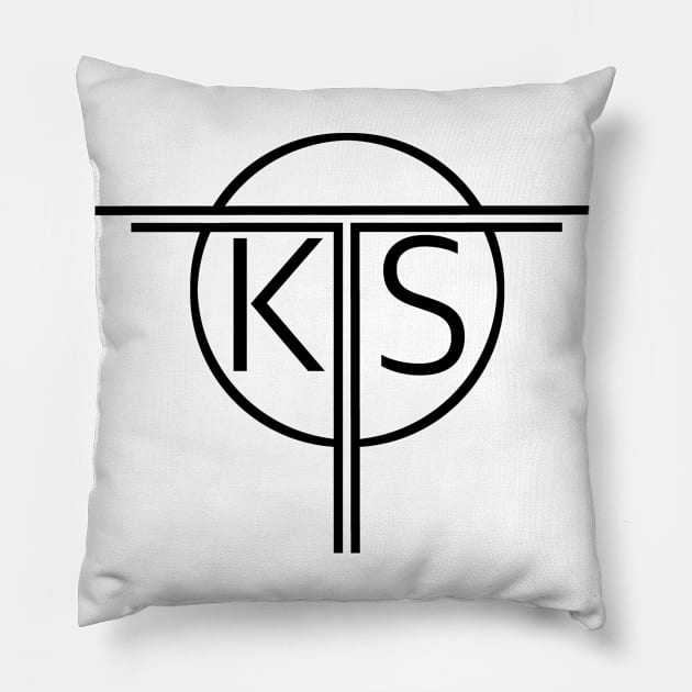 Classic KTS Logo Pillow by Kickstartthesun