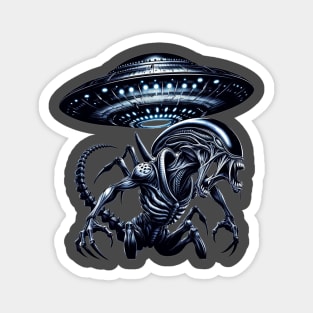 alien invader Magnet