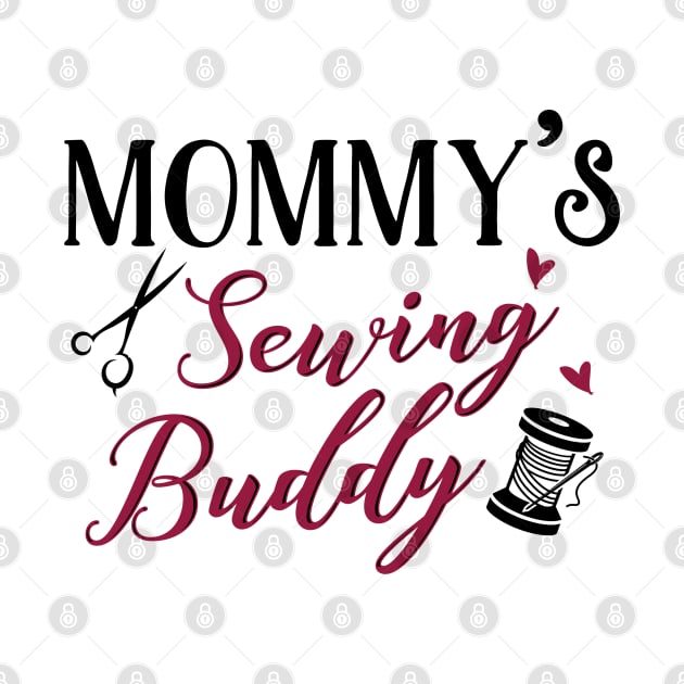 Sewing Mom and Baby Matching T-shirts Gift by KsuAnn