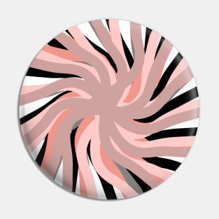 Geometric. vane. pink. white. black. colorful. abstract. Pin