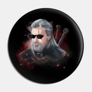 The witcher Geralt of Rivia Pin