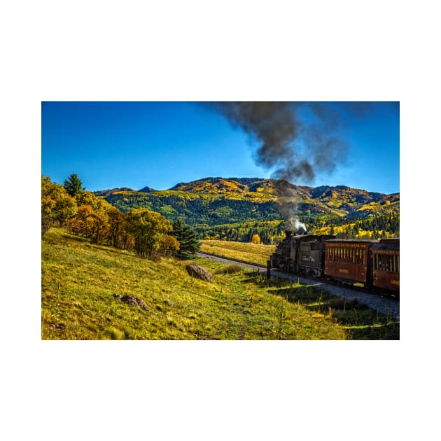 Cumbres and Toltec Narrow Gauge Railroad Route by Gestalt Imagery