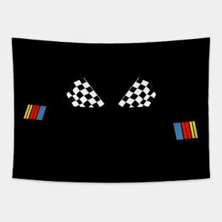 Im Not Speeding Im Qualifying Drag Racing Race Car Tapestry