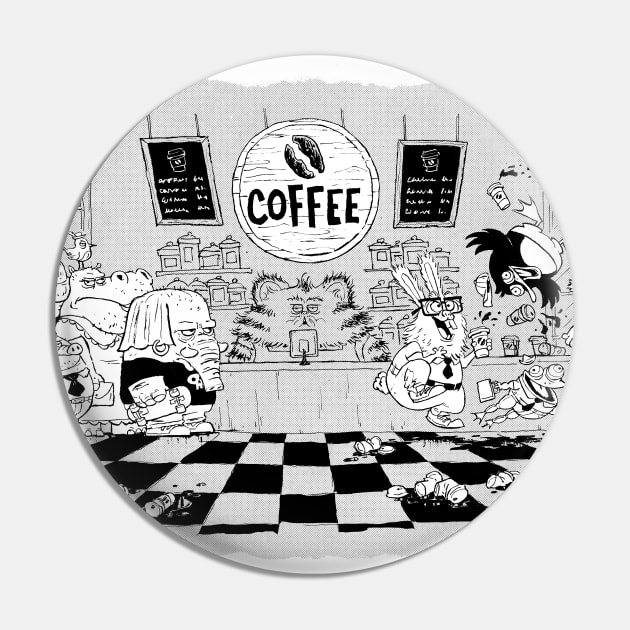 Coffee Time Pin by JimBryson