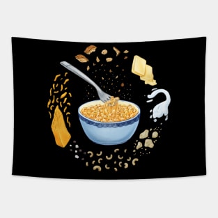 Macaroni and Cosmos Tapestry