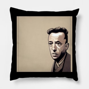 Albert Camus | Comics style Pillow