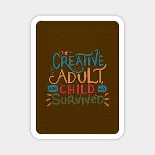 Creative adult Magnet