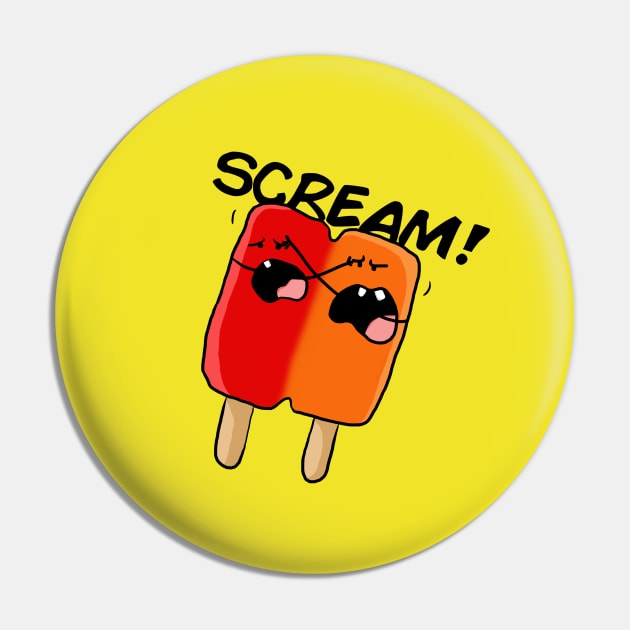 Screaming lollies Pin by Dessert_comics