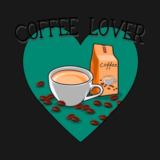 Coffee and Caffeine Lover T-Shirt