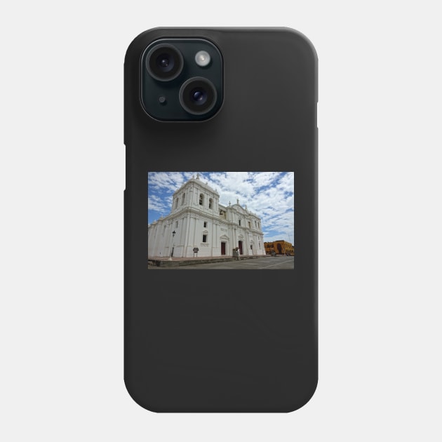 Nicaragua - Basilica Catedral De La Asuncion De Leon Phone Case by franck380