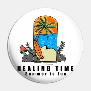 Healing Time Pin