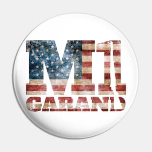 M1 Garand Enthusiast Land of the Free Pin