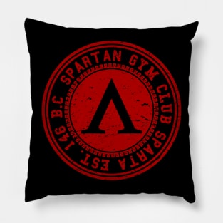 Spartan Gym Club Pillow