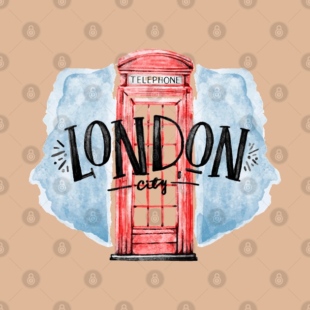 London Souvenir by Happy Art Designs