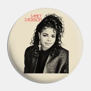 Janet Jackson Pin