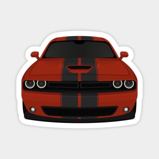 Challenger Red3 + Stripes Magnet