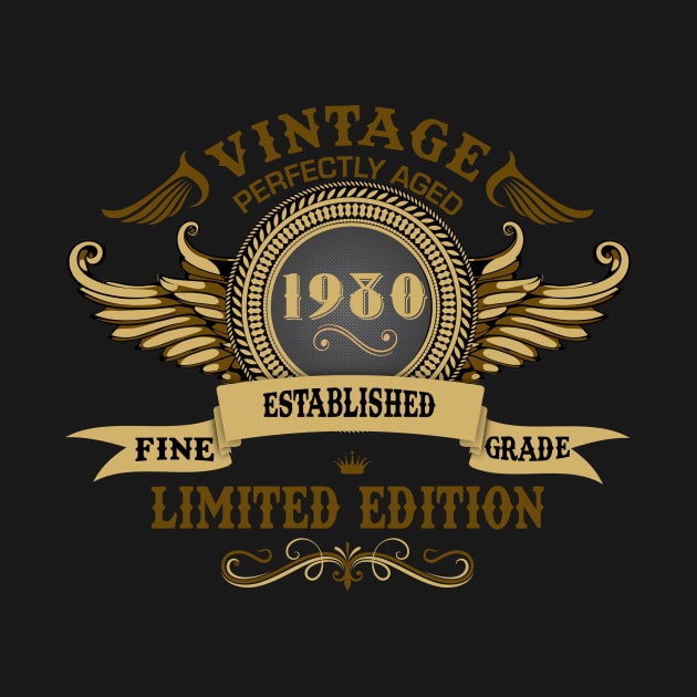 Vintage Perfectly Aged 1980 by Diannas