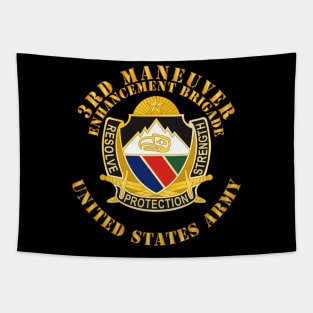 3rd Maneuver Enhancement Brigade - DUI - US Army Tapestry