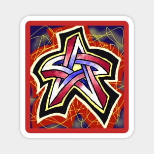 Dancing Inter-dimensional Star Patricia Henrietta Magnet