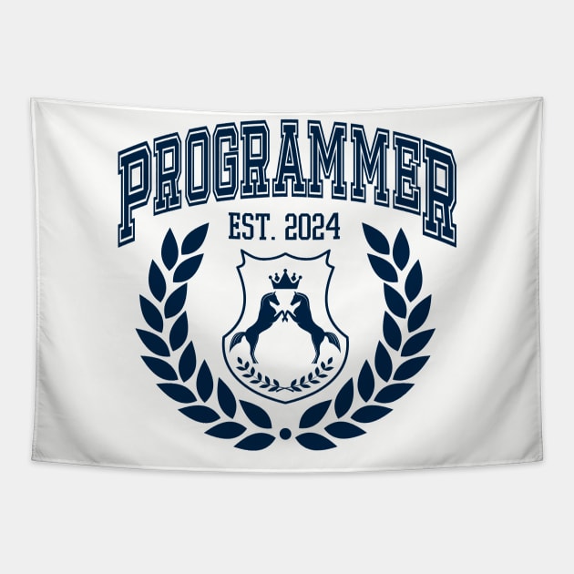 College Programmer Graduation 2024 Tapestry by WaBastian