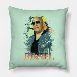 Vin Diesel / High Quality Digital Art Print - 117211234 Pillow