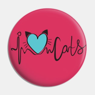 Love CATS Pin