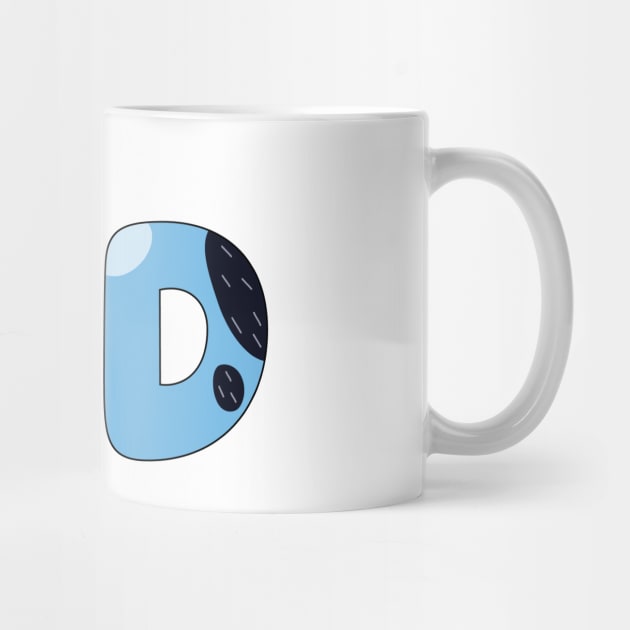Bluey Dad - Mate! - Bluey - Mug