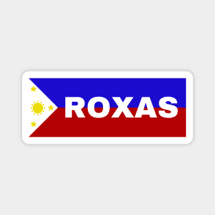 Roxas City Capiz in Philippines Flag Magnet