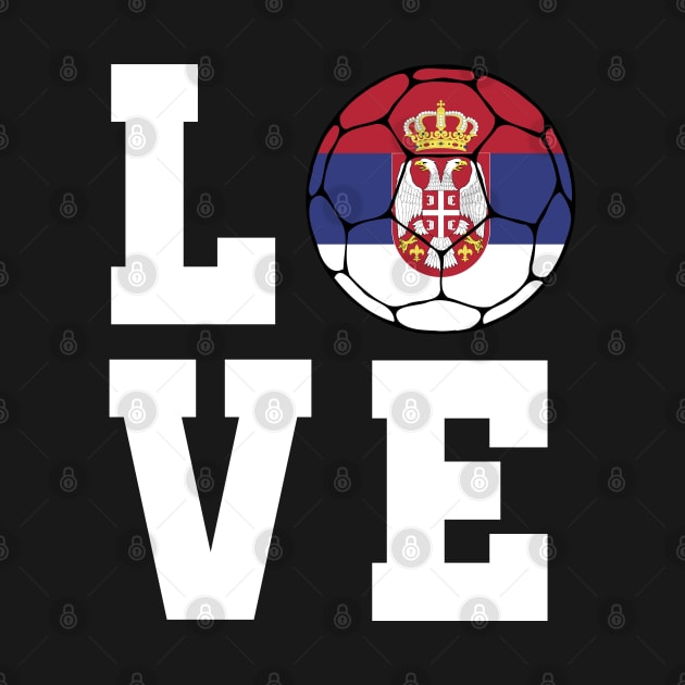 Serbia Football by footballomatic