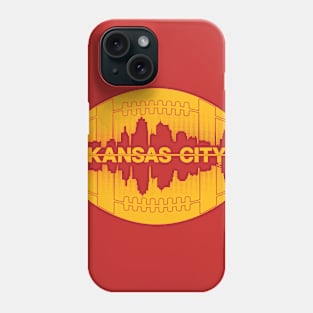 Kansas City Retro KC Skyline Missouri 2020 Football Gift Phone Case