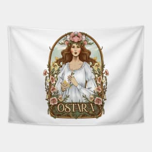 Vintage Blessed Ostara Tapestry