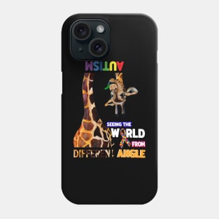 Autism T-ShirtSeeing The World From Different Angle T Phone Case